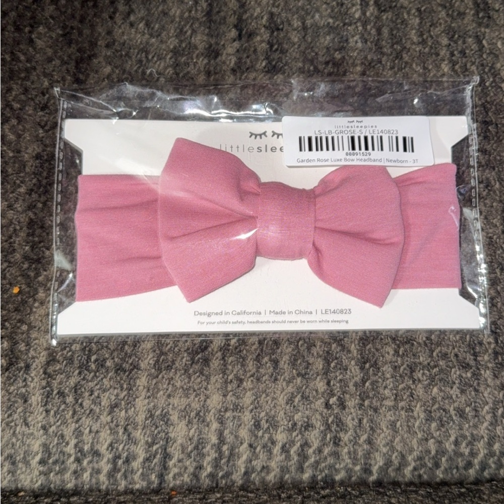 Garden rose LS bow